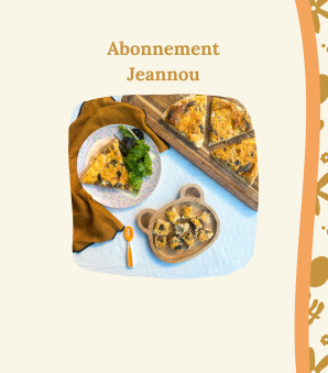 Coffret COEUR D'ARTICHAUT - diversification alimentaire